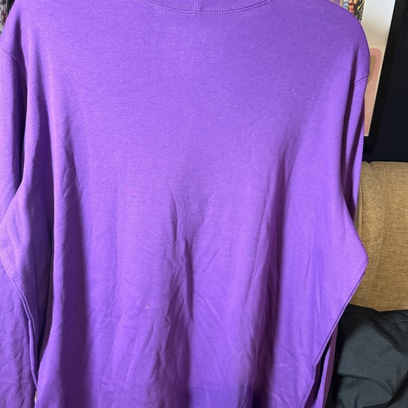Royal purple mock turtle neck - Picture 4 of 6
